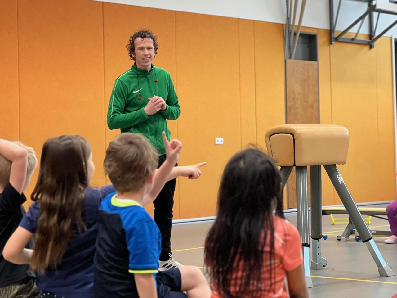 Lev veerkracht gymleraar